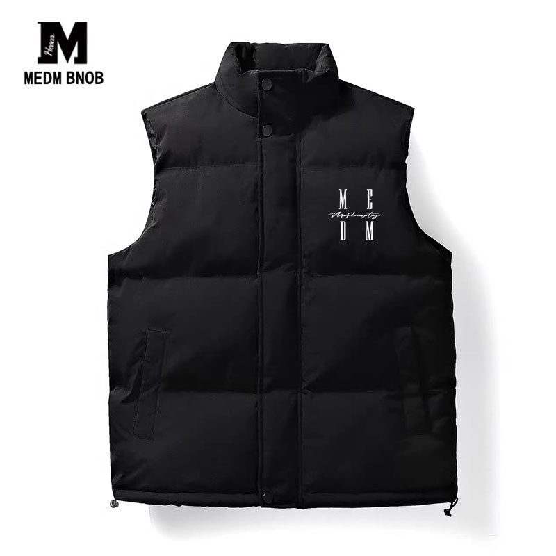 MEDM BNOB 【明星同款】羽绒棉服男女美式高街马甲情侣保暖外套潮