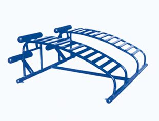 户外路径体育健身器材小区公园健身器材瘦腰腹比备单双人联腹肌板