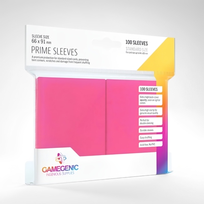 Gamegenic100-磨砂牌套标准尺寸