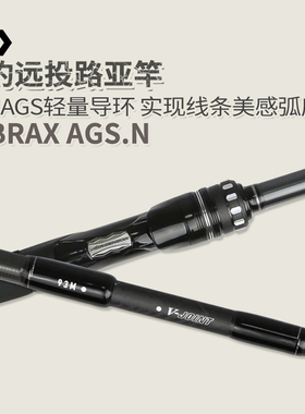 DAIWA达亿瓦兰博士LABRAX海鲈翘嘴超轻量AGS导环远投路亚杆直柄竿