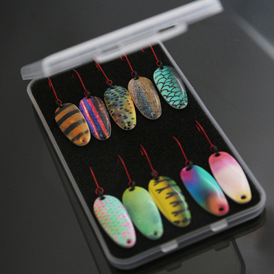 路亚马口亮片彩色3d套装寻鱼记