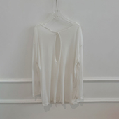 高弹天丝镂空打底衫 初代美希MEYSIKIM 原创自制实拍 女t恤ME0212