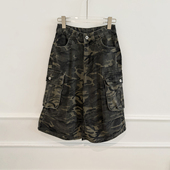 风牛仔中裤 迷彩工装 女ME1085 初代美希MEYSIKIM原创自制 3.18新品