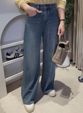 夏季直筒牛仔裤【99352