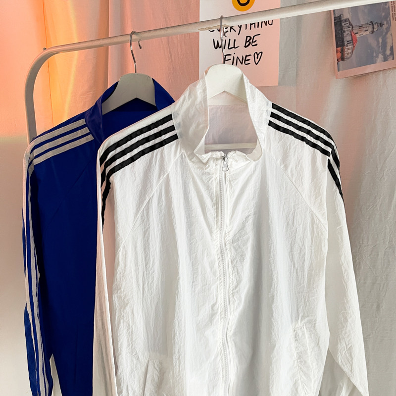 夏季运动外套男超薄款透气宽松情侣防晒衣服港风摆拍3FS66066-P35,男装夹克,电商A076