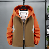 2026春季新款连帽撞色拼接夹克外套男宽松休闲长袖JK8066-P48,男装夹克,电商A076, 2026春季新款连帽撞色拼接夹克外套男宽松休闲长袖JK8066-P48,男装夹克,电商A076,