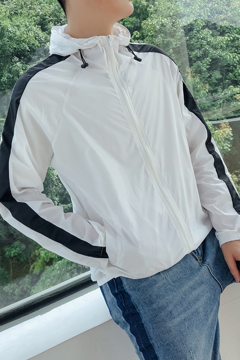 夏季冰丝外套男超薄加肥加大码情侣户外防晒衣服店主风1FS888-P25,男装夹克,电商A076