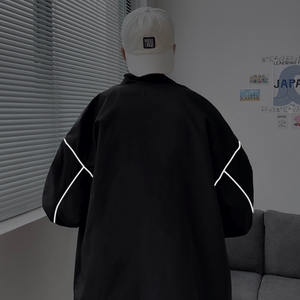 夹克秋季服男女白墙夜光反光外套薄款港风中性风男30J