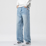 美式复古风水洗牛仔裤男士潮流款宽松直筒长裤无影墙NZ9321-特P47，男装牛仔裤，电商A076