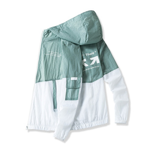 冰丝工装外套男夏季超薄透气宽松情侣防晒衣服白底图4FS2908-P20图片