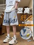 美式高街潮牌运动篮球短裤新款印花宽松透气字母沙滩裤025-特P33，男装牛仔裤，电商A076