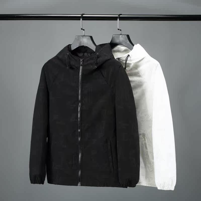 情侣款港风外套男女秋季中性风反光休闲夹克风衣挂拍2JK3503-P50图片