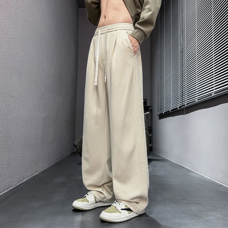 2025春秋季新款大码美式休闲裤男士宽松百搭运动裤子CK2573-特P35,女装休闲裤,电商A076