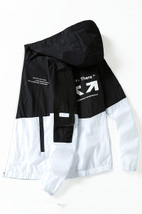 冰丝工装外套男夏季超薄透气宽松情侣防晒衣服白底图4FS2908-P20图片