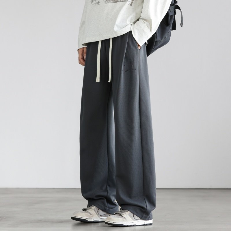 2026垂感新款春秋季休闲卫裤宽松运动直筒长裤无影墙CK2571-特P39，男装休闲裤，电商A076
