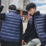 2025秋冬新款男士棉马甲青少年无袖背心马夹坎肩外套MJ86886-P45，男装背心/马甲，电商A076