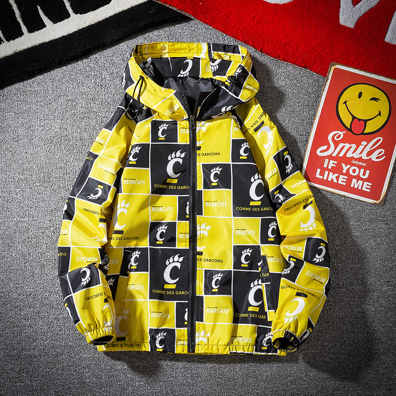 Casual jacket men's autumn Korean fashion coat fashion brand student couple spring and autumn coat