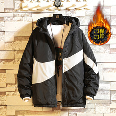 Men's jacket in cotton padded jacket and cotton couple's winter coat