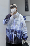 夏季冰丝外套男超薄防紫外线大码情侣防晒衣港风模特2FS9063-P25，男装夹克，电商A076
