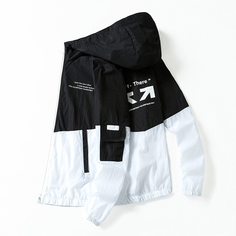 冰丝工装外套男夏季超薄透气宽松情侣防晒衣服白底图4FS2908-P20,男装夹克,电商A076
