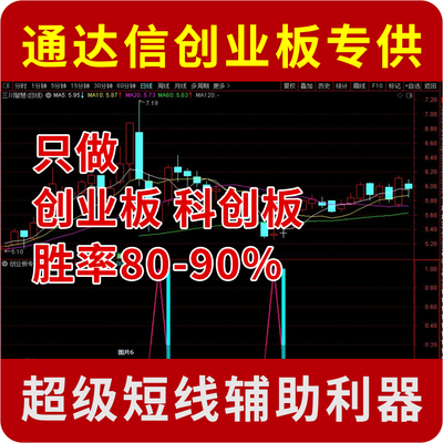 通达信创业板科创板尾盘买入指标