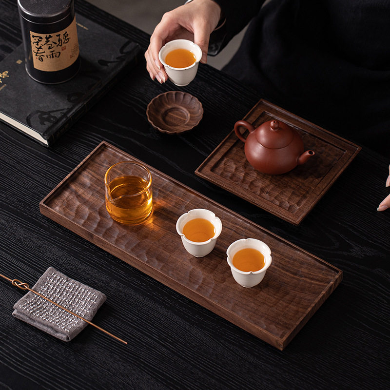 北美胡桃木新中式实木茶托盘茶台家用干泡功夫茶具茶盘茶具配件,餐饮具,茶道/零配,淘宝优惠券,粉丝福利购,淘宝优惠卷