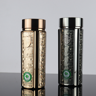 思宝水立方舟保温杯男女办公高档轻奢泡茶杯商务便携车载礼品杯子