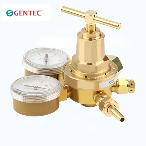 捷锐GENTEC美国压力表式流量计减压器152A-50L氩气减压阀