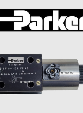 Parker派克液压电磁阀D3W003KNJW42换向阀24VDC 1.5A 350 210 bar
