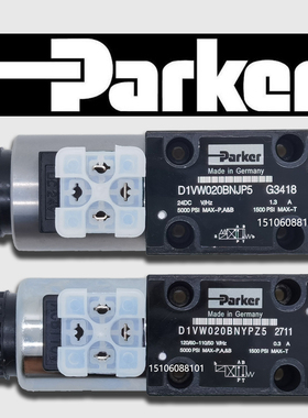 派克Parker电磁阀D1VW020BNJP BNJW91 D1VW020BNYPZ5 D1VW020BNTW