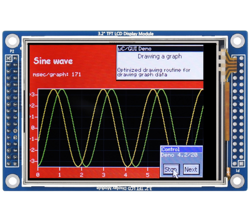 3.2inch 320x240 Touch LCD (D)彩色触摸液晶显示屏SPI触摸面板
