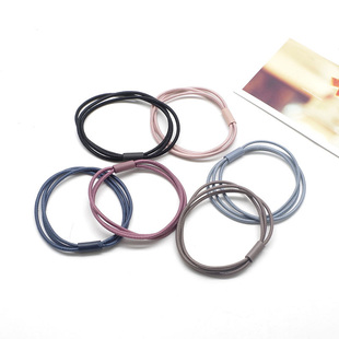 韩国小清新头绳简约马尾发饰成人发圈扎头发饰品橡皮筋皮套发绳