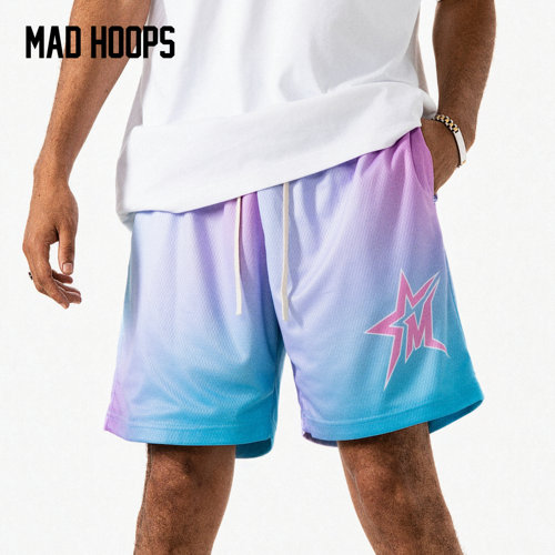 Madhoops篮球短裤运动健身跑步短裤男款夏季休闲男女运动短裤