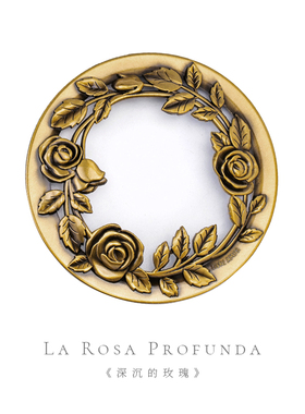 Libri Amici佐读 原创 深沉的玫瑰 香薰蜡烛聪明盖聚热盖