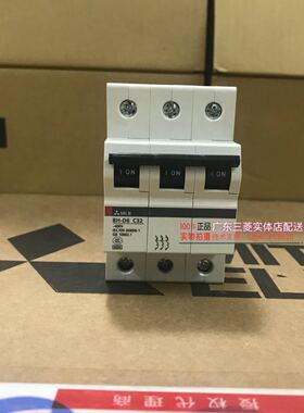 三菱MITSUBISHI空气开关(小型断路器) BH-D6 3P 25A,32A 16A C型