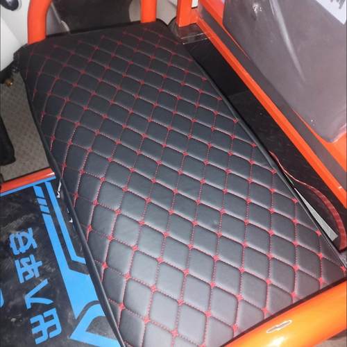 电动三轮车座套坐垫套四季通用皮革海绵全包防水防晒加厚保暖座套