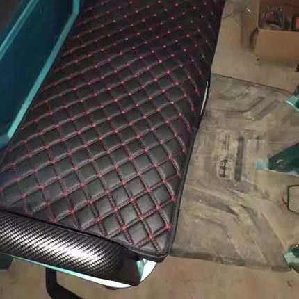 电动三轮车座套坐垫套四季通用皮革海绵全包防水防晒加厚保暖座套