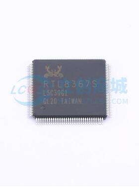 RTL8367S-CG  封装LQFP-128(14x14)   以太网收发器