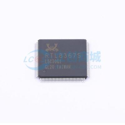 RTL8367S-CG  封装LQFP-128(14x14)   以太网收发器