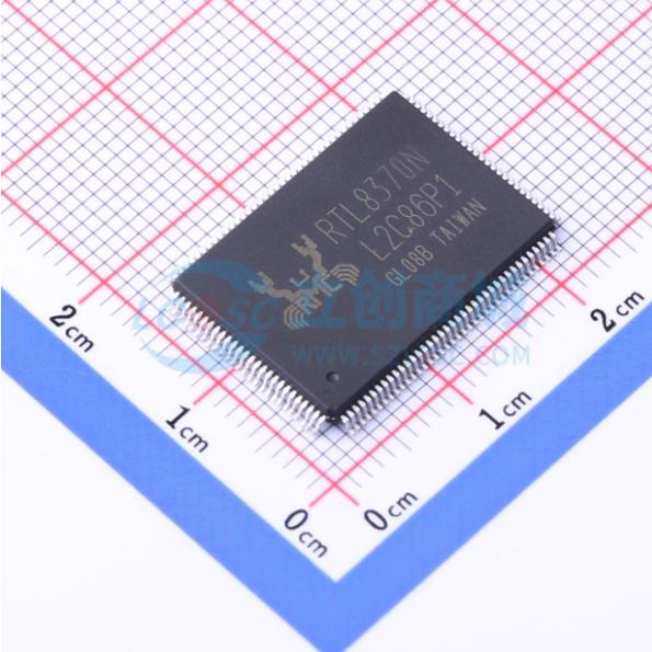 RTL8370N-VB-CG封装LQFP-128-EP(14x20) 以太网收发器 