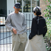 BOHRHOO25AW耐磨宽松百搭打底衫 明线设计华夫格肌理长袖 T恤冬男女