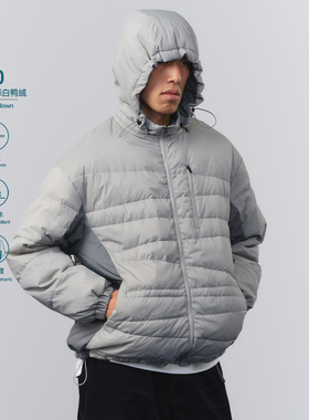 BOHRHOO24AW秋冬新款90白鸭绒短款羽绒服轻薄保暖面包服外套男女