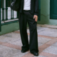 BOHRHOO25AW「一裤 多场景」极简素色阔腿宽松直筒懒人长西裤 男秋