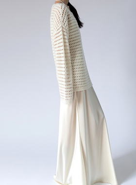 JIRANDESIGN 法式温柔风镂空针织女薄款披肩夏季配吊带裙子外搭罩