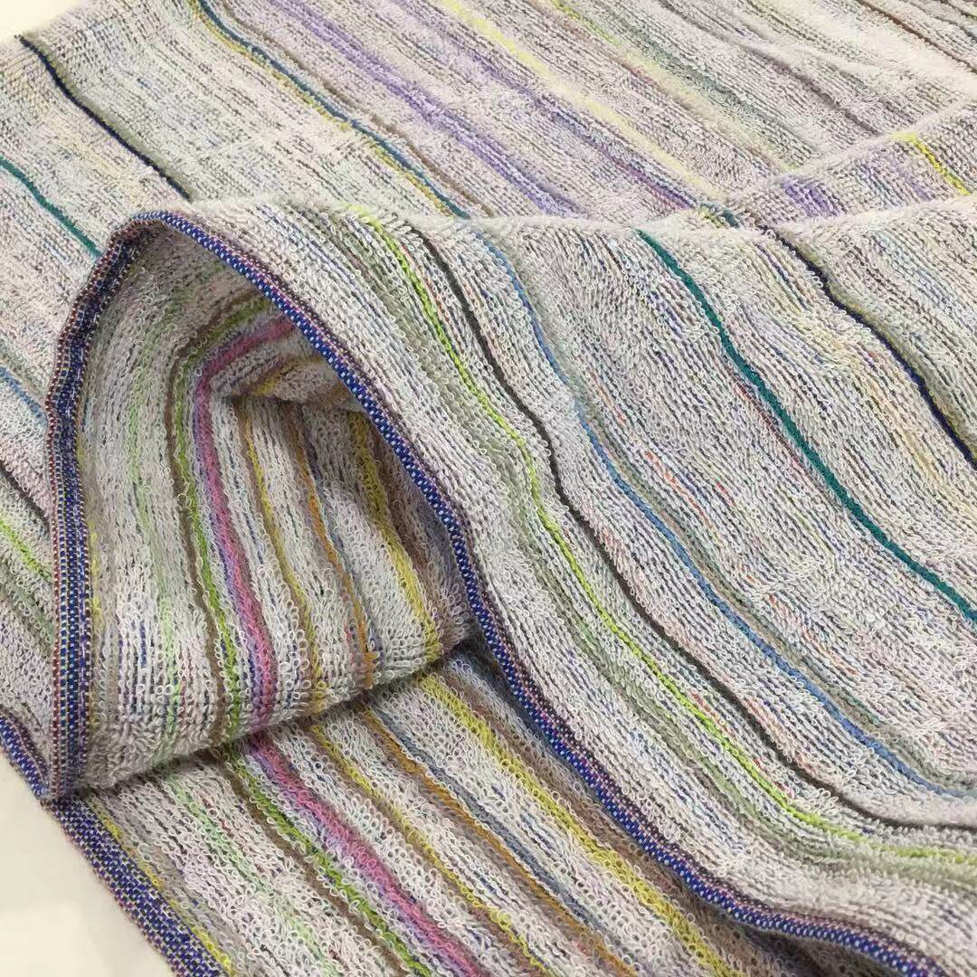 无捻全棉浴巾140*70cm纯棉洗浴巾柔软亲肤吸水色织条纹耐脏款380g