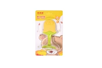 Bé teether bé răng hàm dính răng nhai 3 tháng đồ chơi silicon 6 cắn có thể luộc tay chống ăn. - Gutta-percha / Toothbrsuh / Kem đánh răng kem đánh răng kodomo