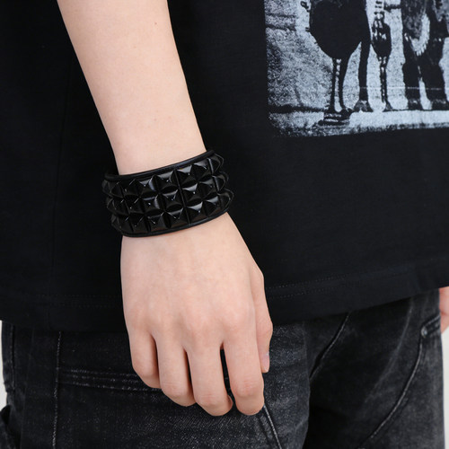Studded视觉系朋克手环