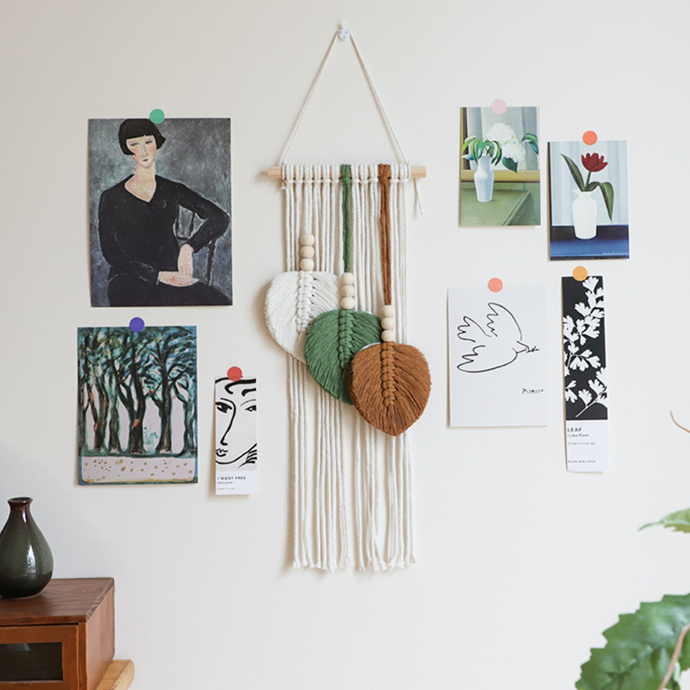 北欧手工羽毛挂毯卡片墙饰艺术背景墙贴挂饰文艺氛围挂件宿舍客厅,家居饰品,壁饰,淘宝优惠券,粉丝福利购,淘宝优惠卷