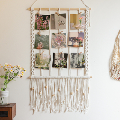 复古创意绳编挂毯diy家居装饰品