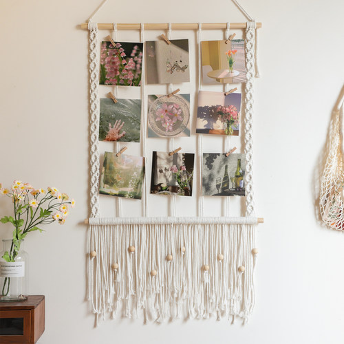 复古创意绳编挂毯diy家居装饰品